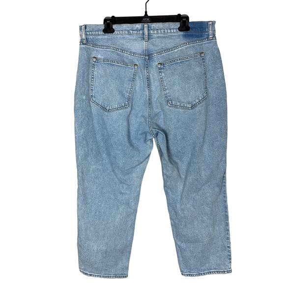 The Ankle Straight Ultra High Rise Jean Curve Love Size 34 / 18 Short - Picture 2 of 8